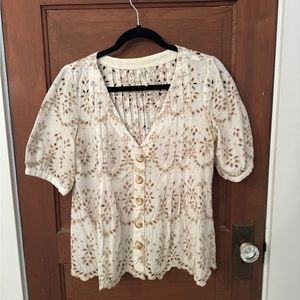 Eyelet Blouse